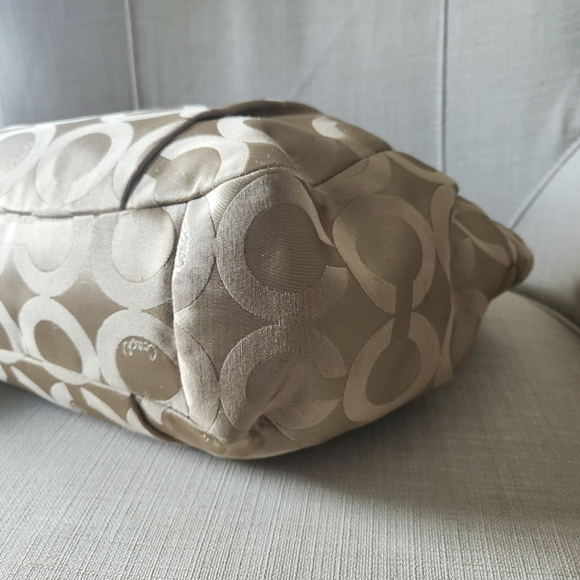 Coach Signature Maddison Sateen Abigail Satchel Shoulder Bag 18648 - Picture 10 of 15